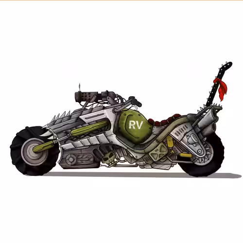 Deadly motorcycle [ RV ]