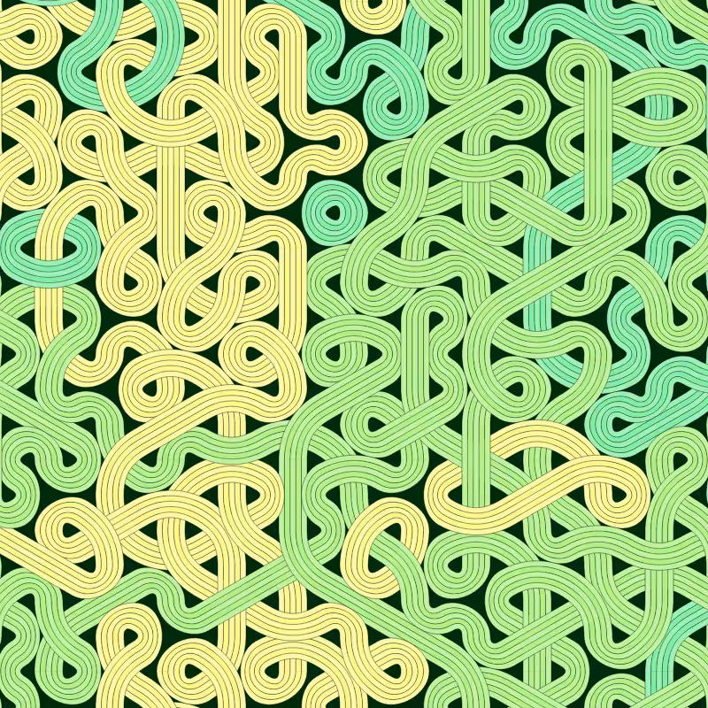 Bézier Truchet #40