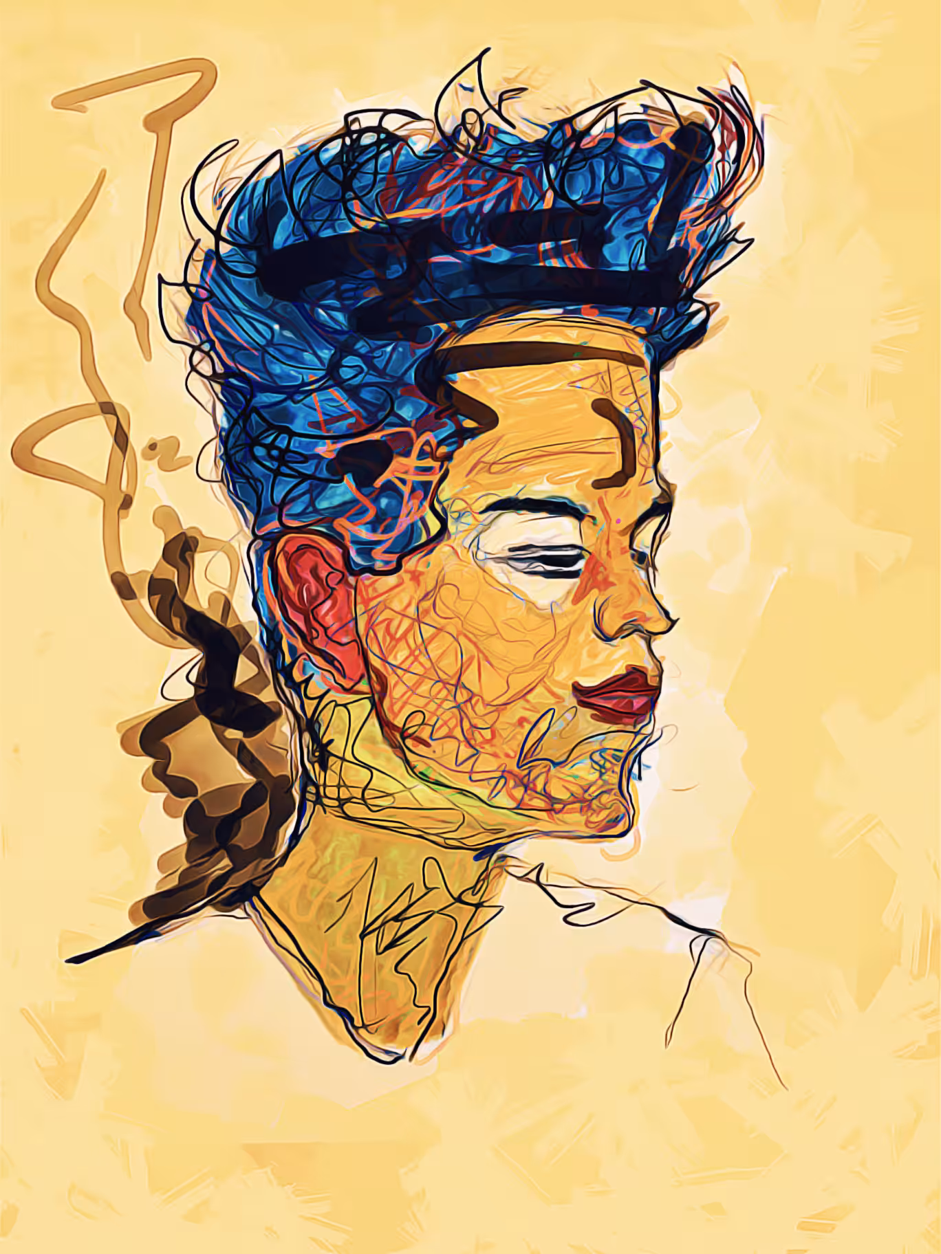 Portrait of Egon Schiele