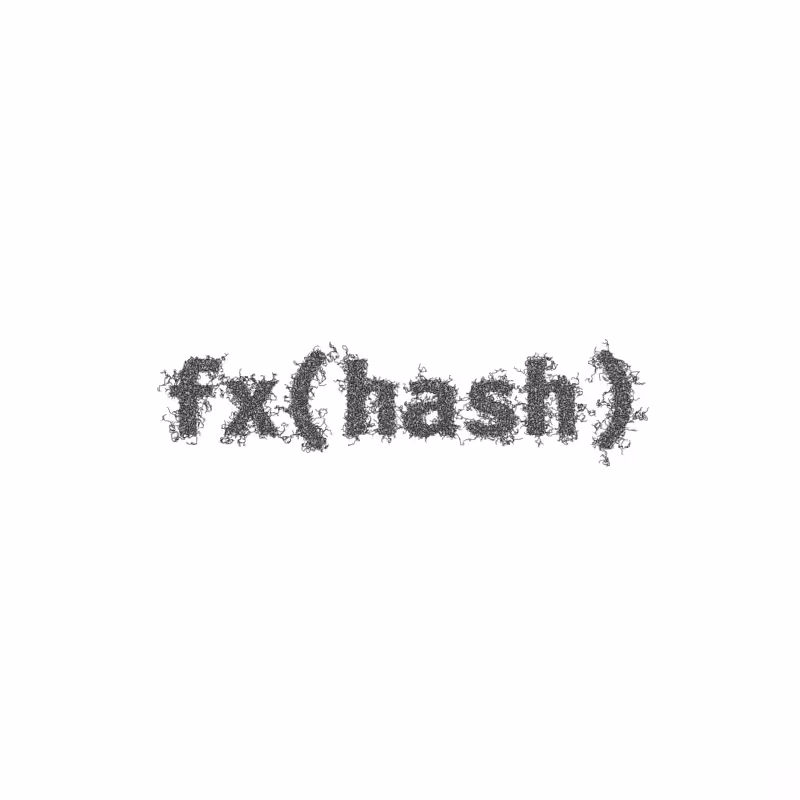FXHASH Generative Logo #25