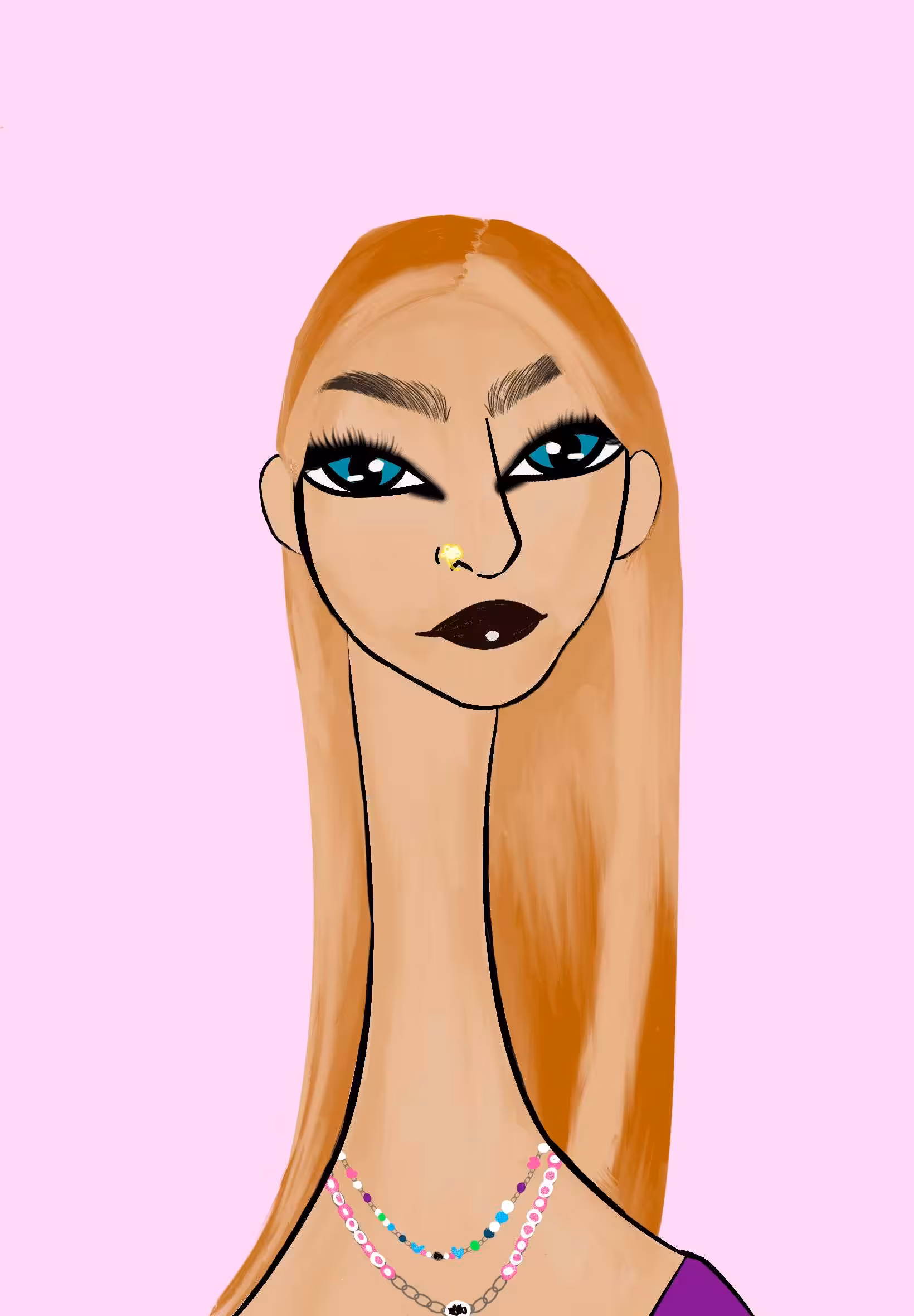 Long Neckie Ladies: Long Neckie Lady #3049