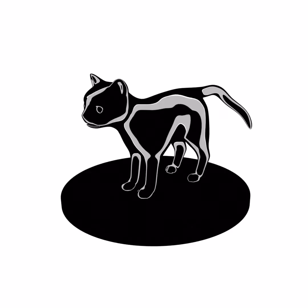 The Happy Valley: Silhouette Cat