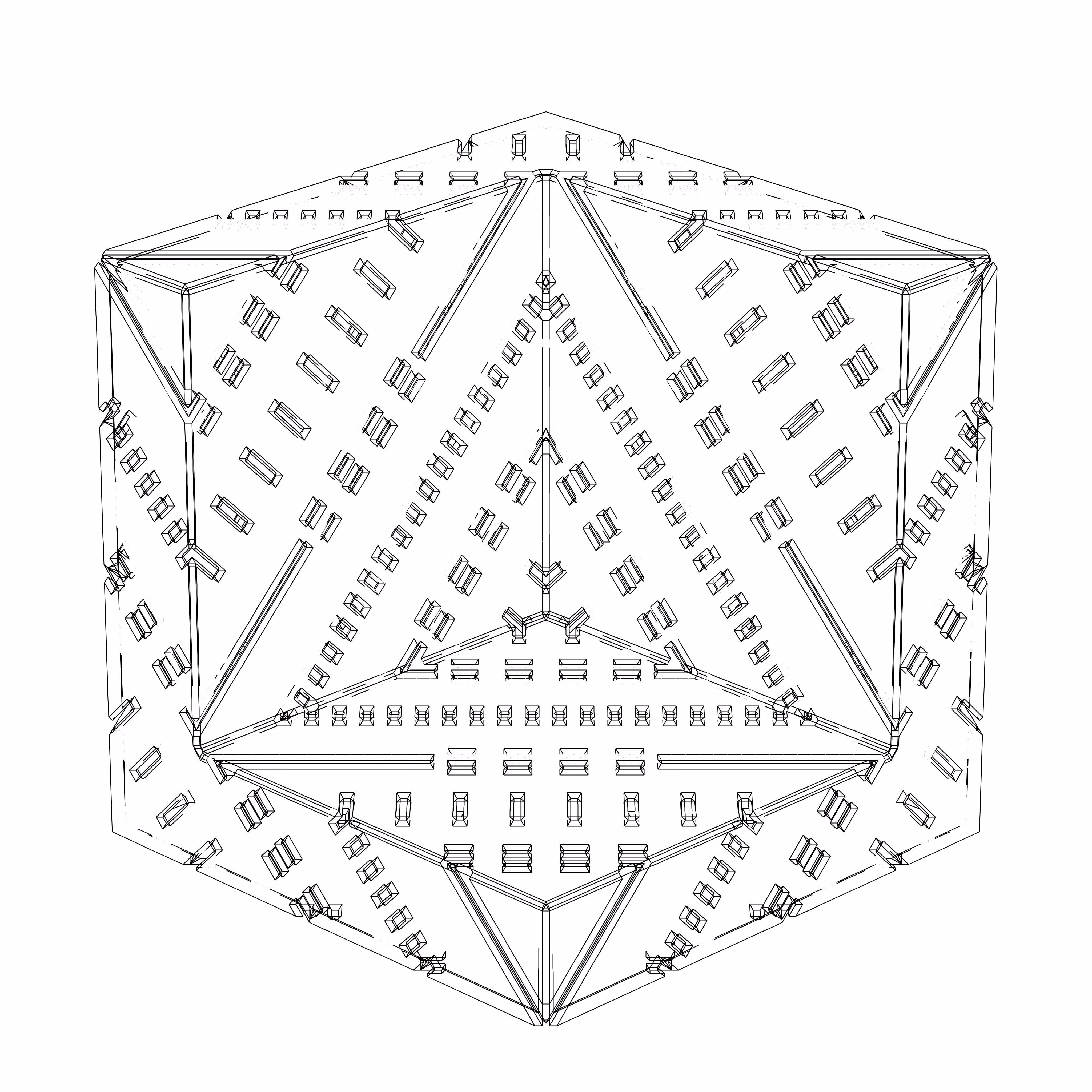 LL21 Alien Art Cube #84