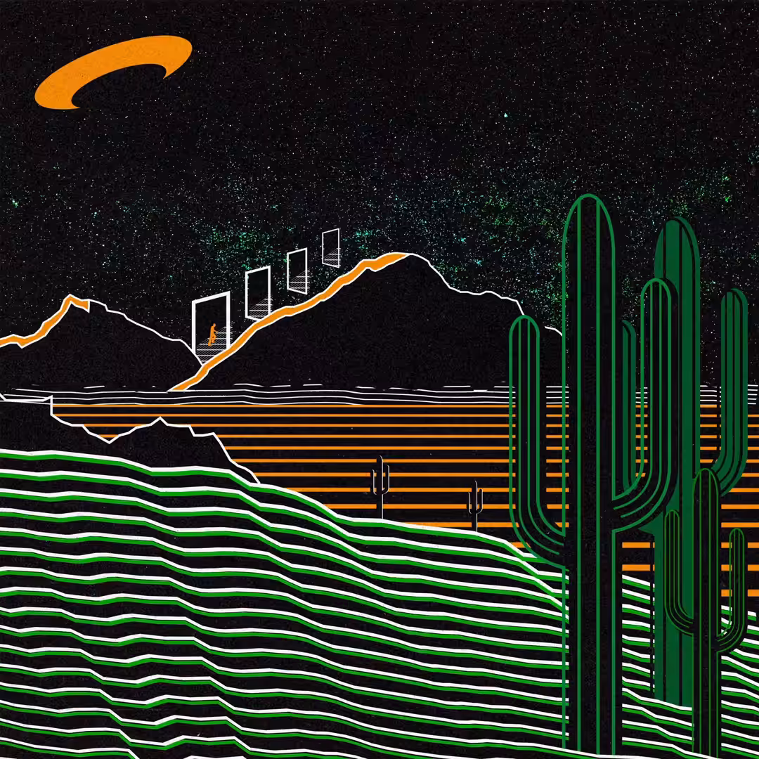 Midnight Desert