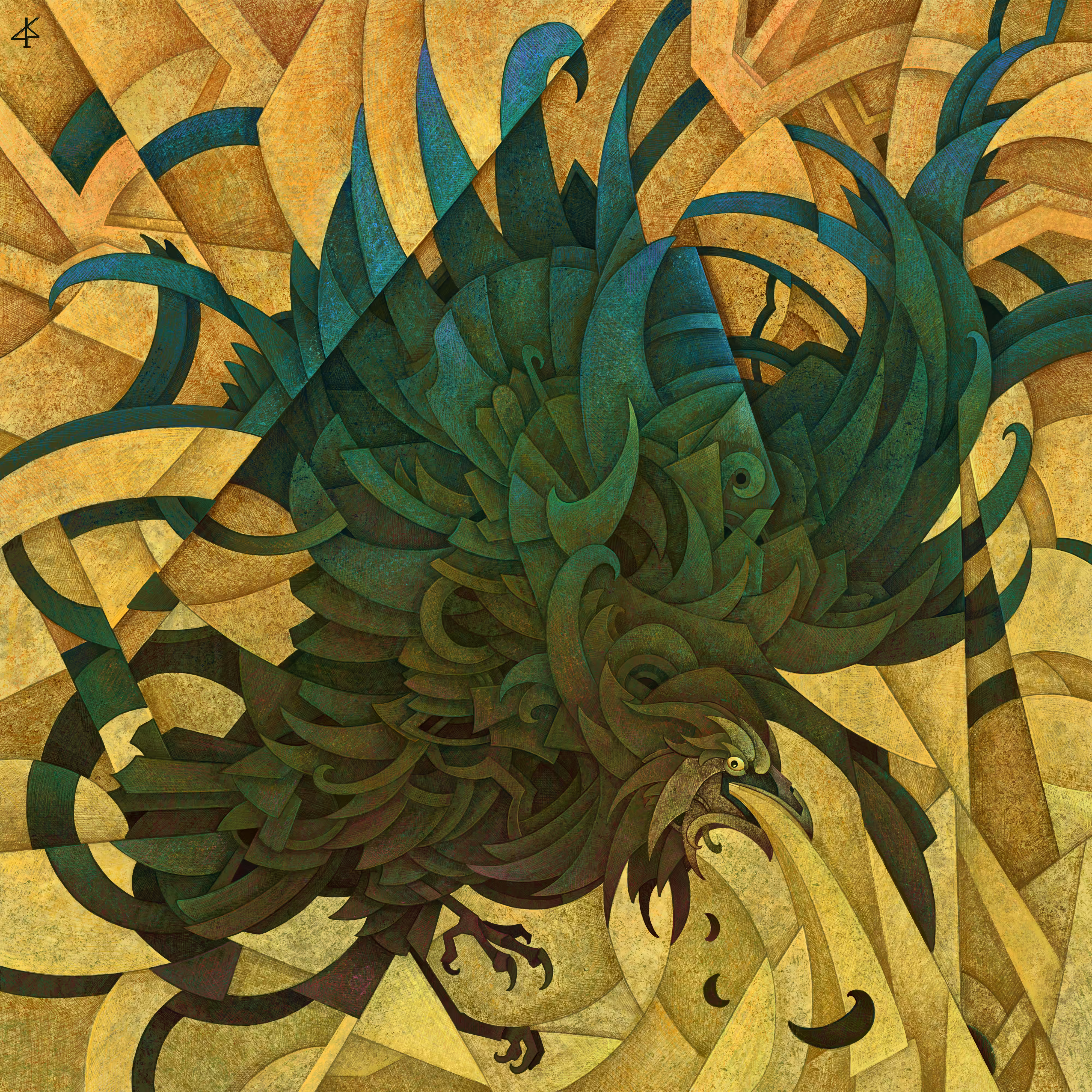Spirit of the forest sky