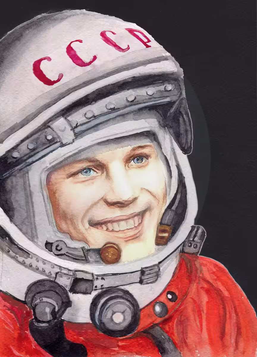 Yuri Gagarin - FlameDeFi x Roman