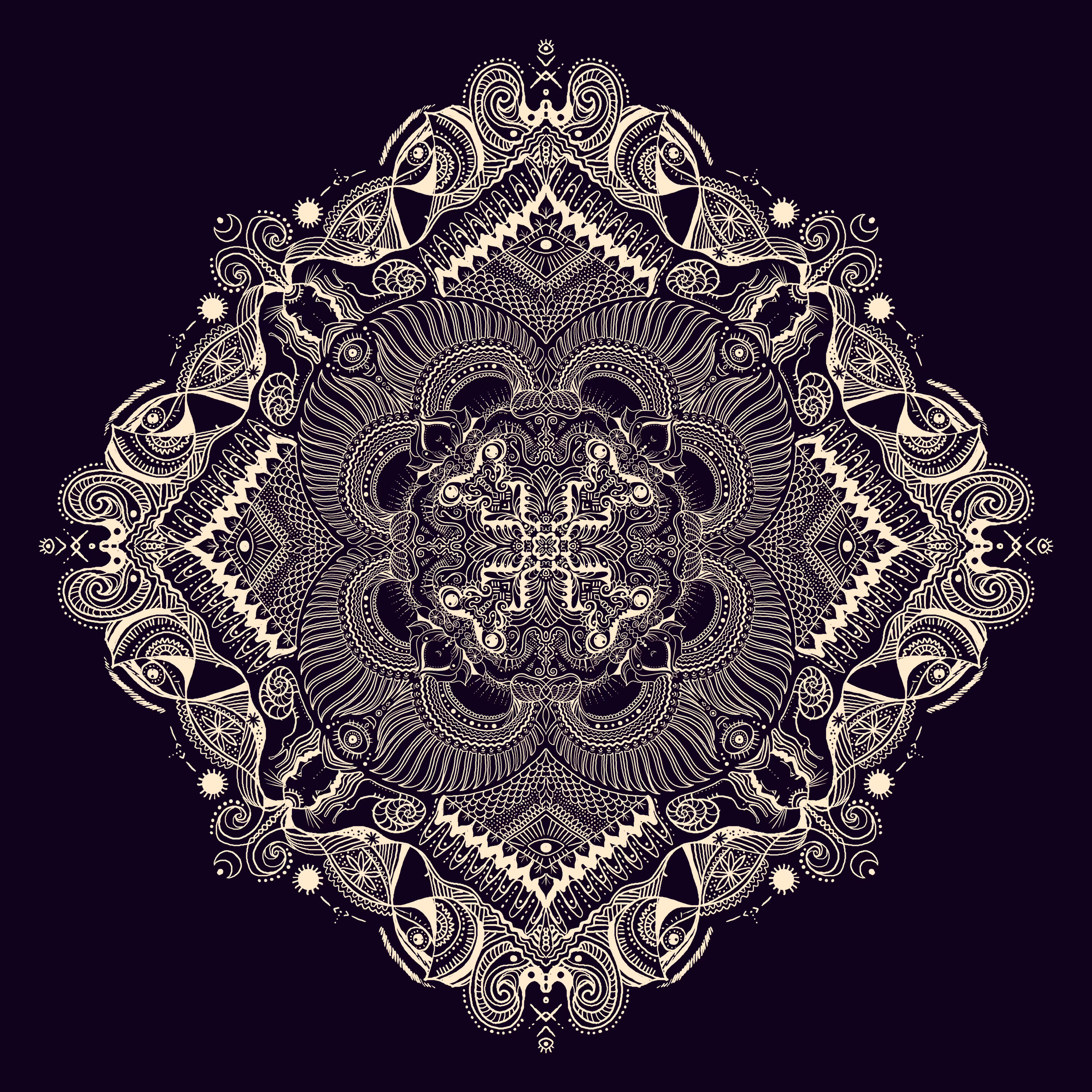 MANDALA #3 | DARK