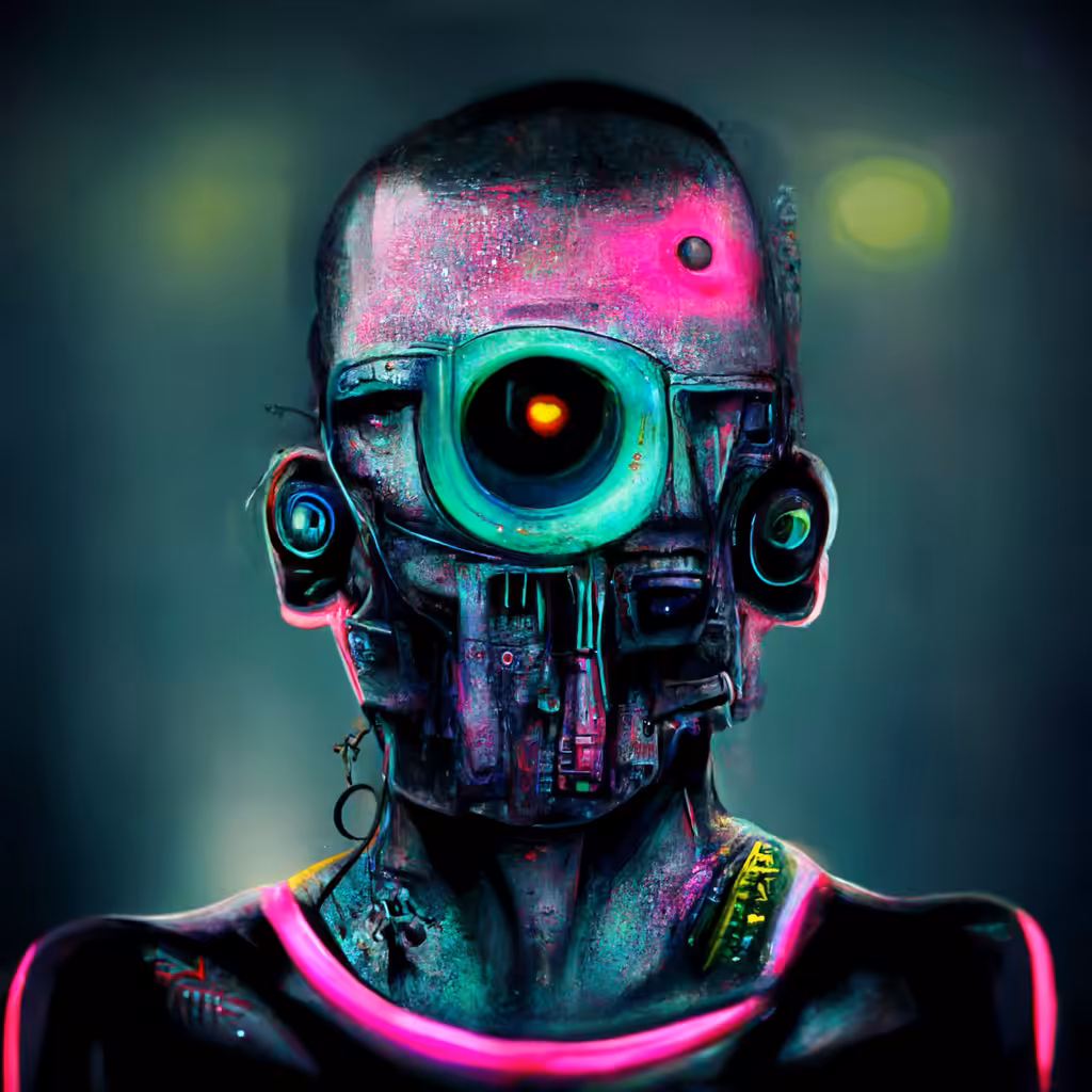 AI Cyber Robot 17