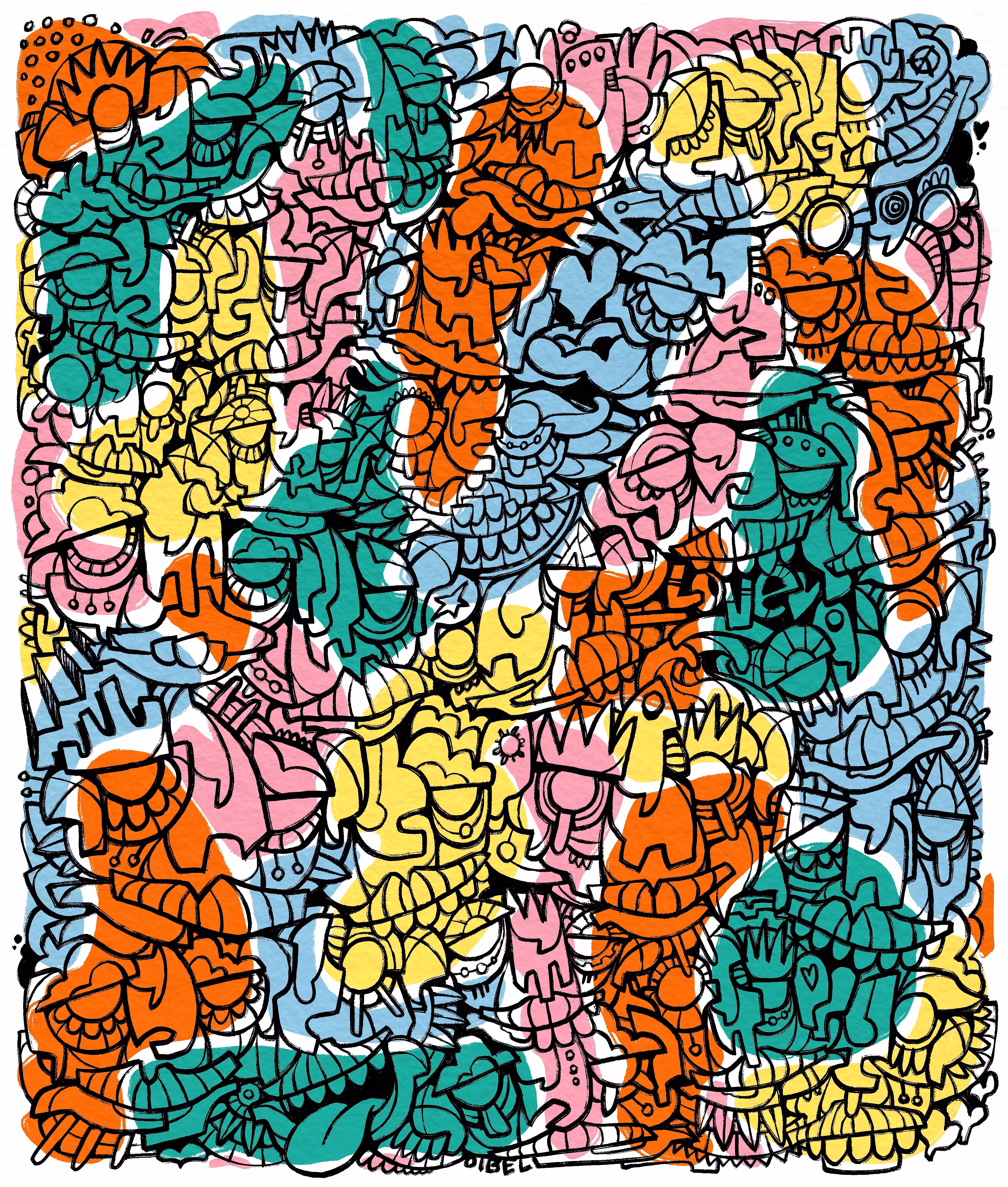 LOVE LINES - Oibel Art 2025