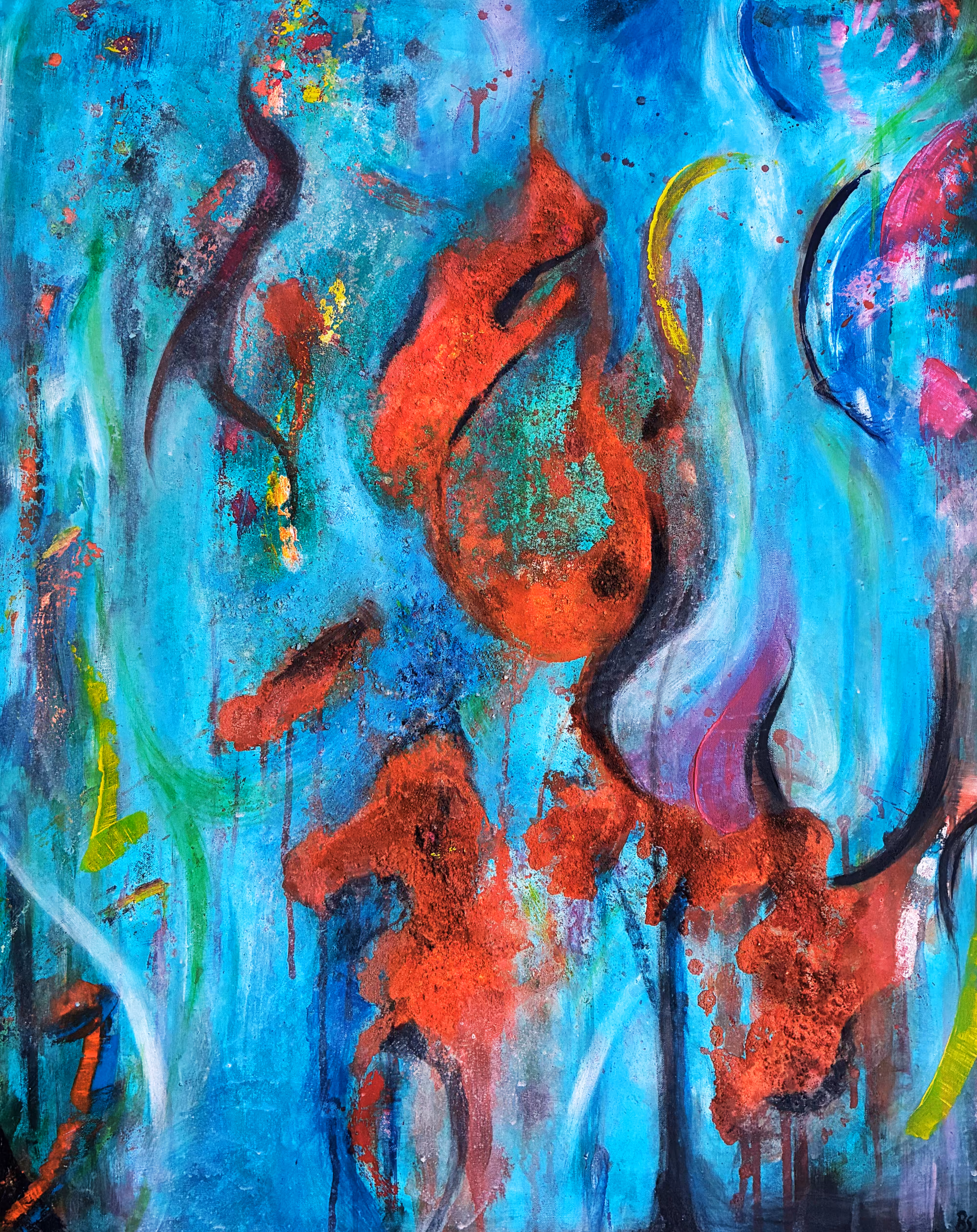 Broken Heart, disintegrated — 1st Edition Digital Print