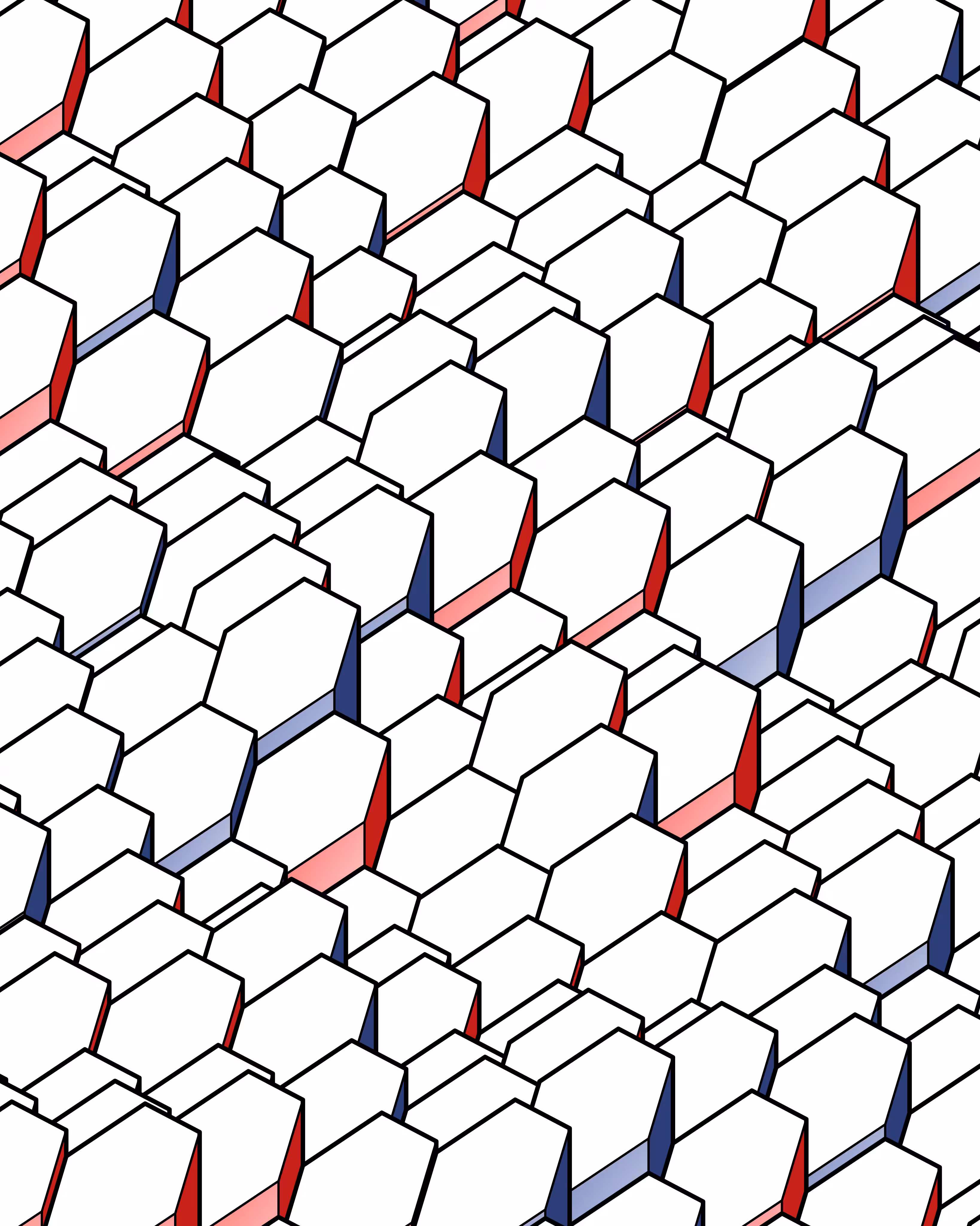 Hexagones Landscape #310