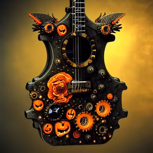 Falloween Guitar 12