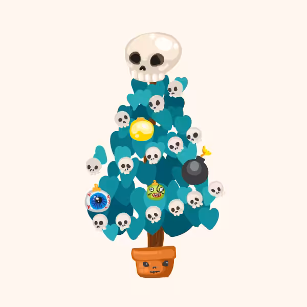Creepy Christmas Tree For You! #1