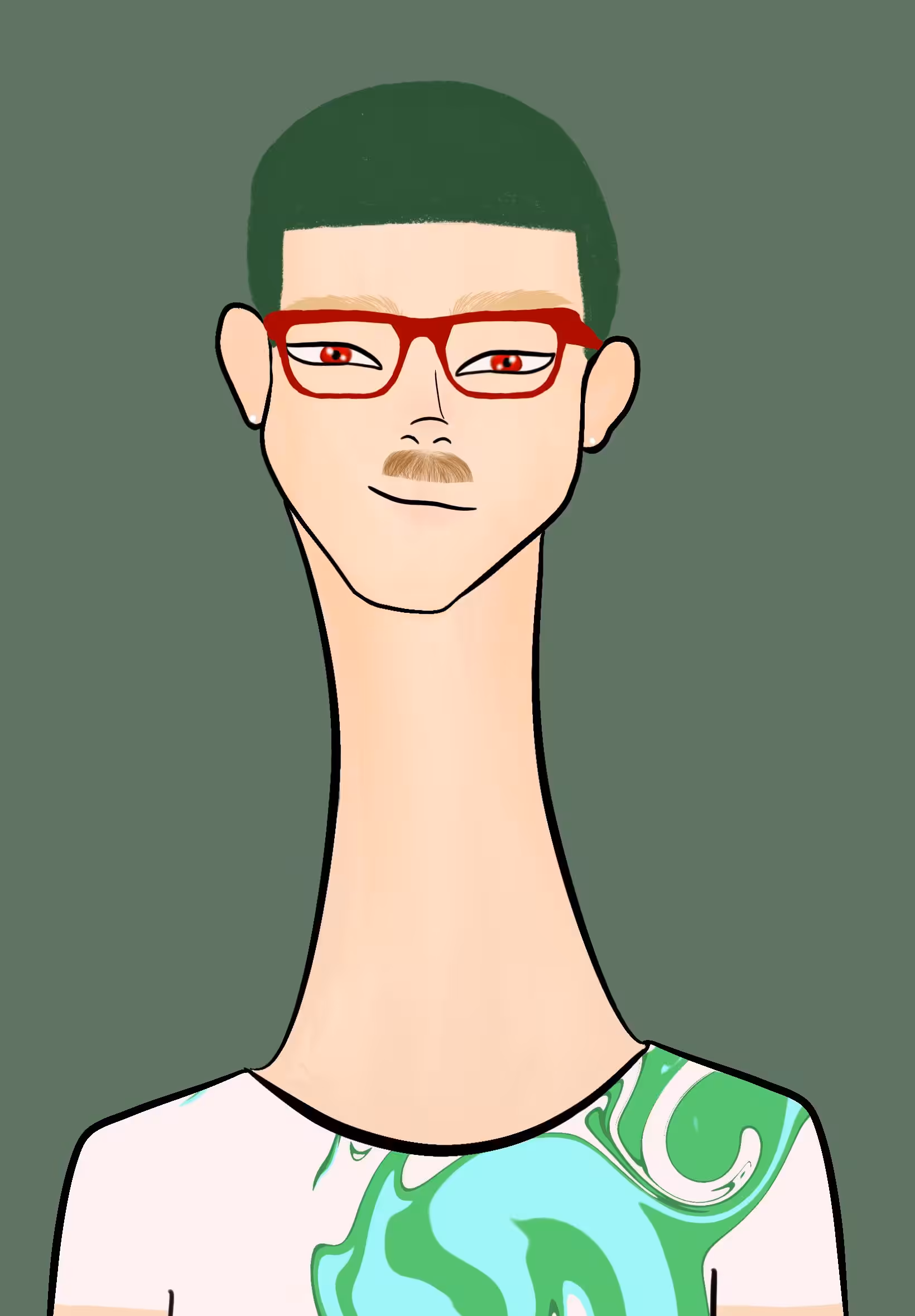 Long Neckie Fellas #2183