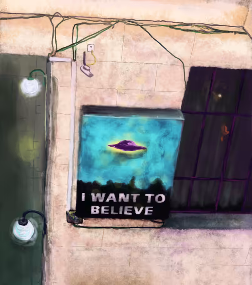 I want to believe