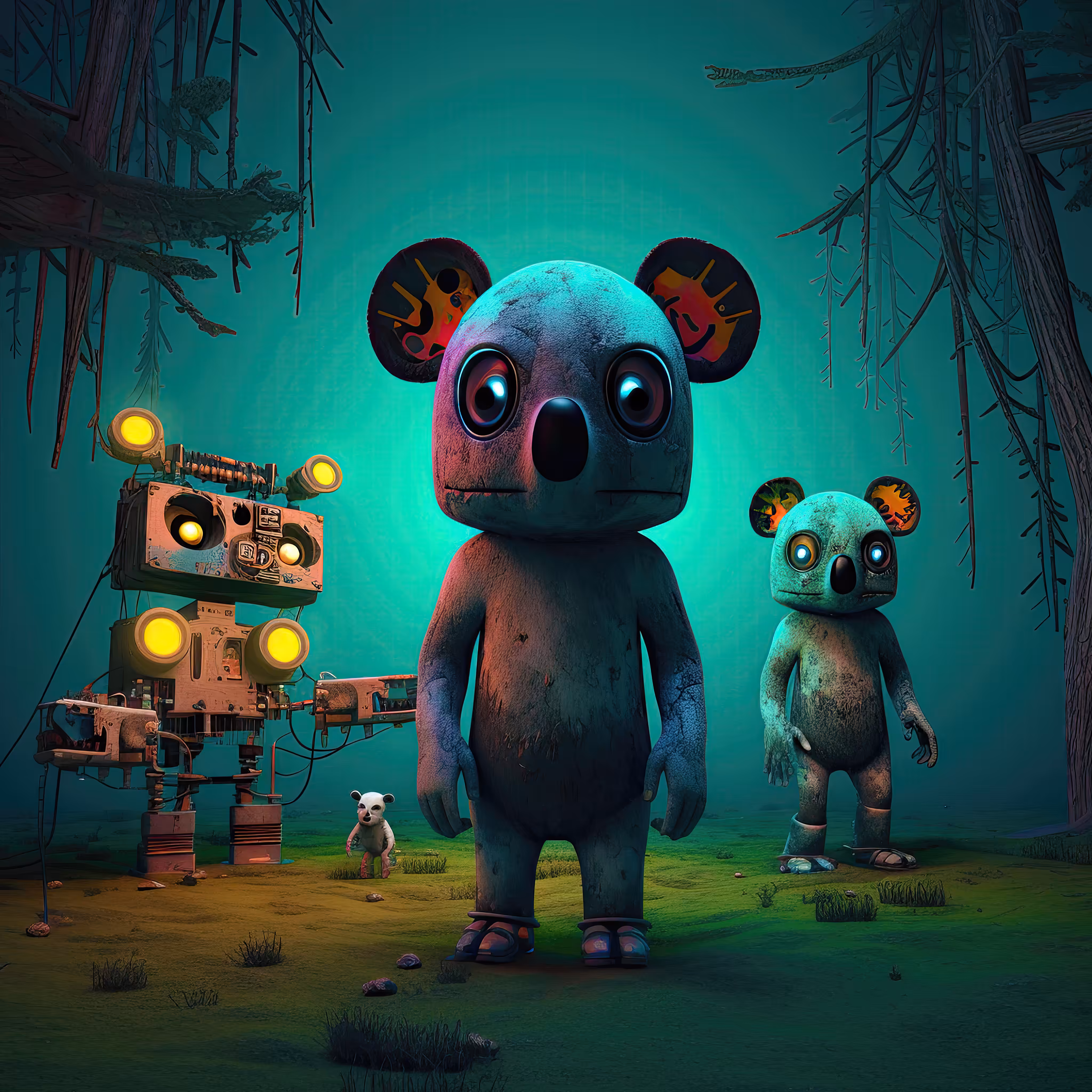 Beary Odd Friends #114