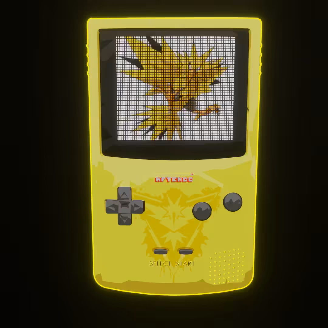NFTendo - Gameboy Zapdos