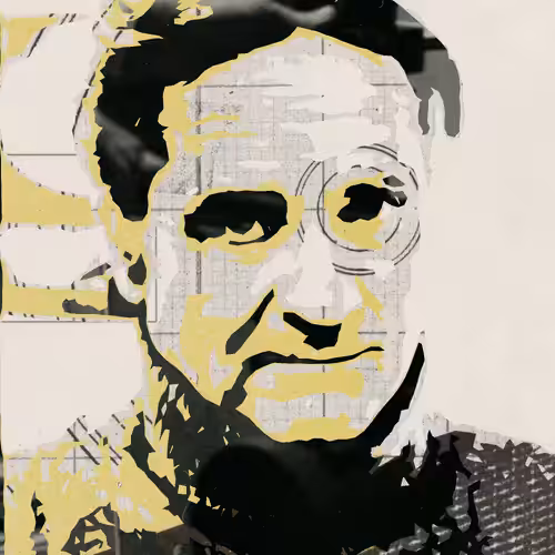 Generative Portrait of Robert Mallary #1995