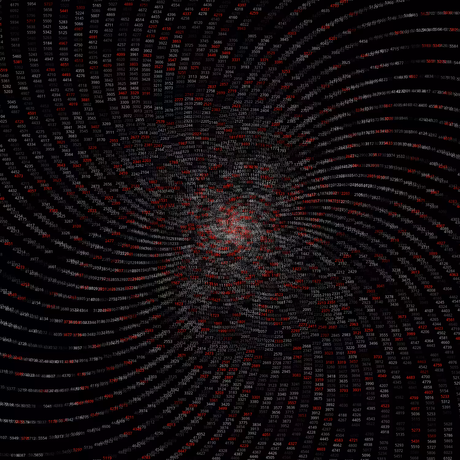 Polar Plot of Numbers #339