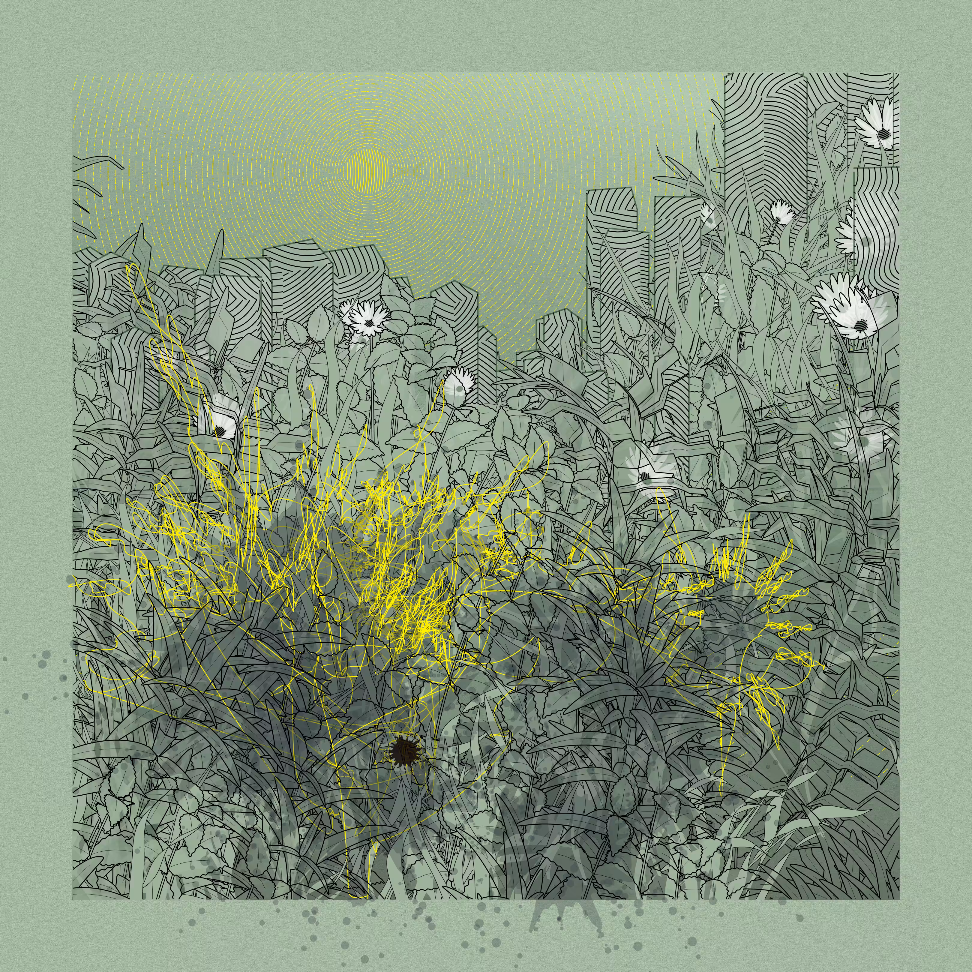 Landscape with Carbon Capture #9163