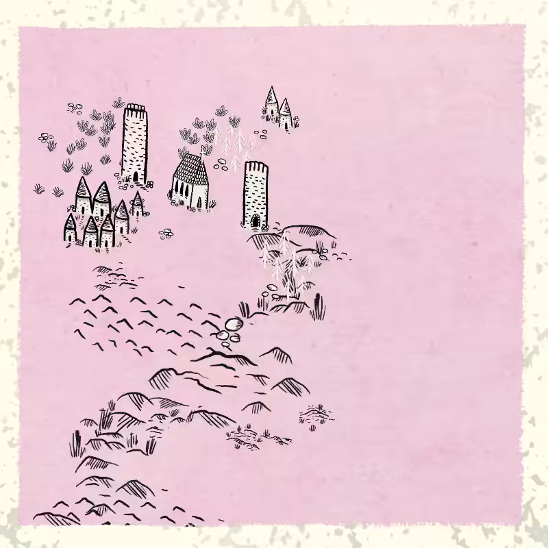Medieval Village  #130