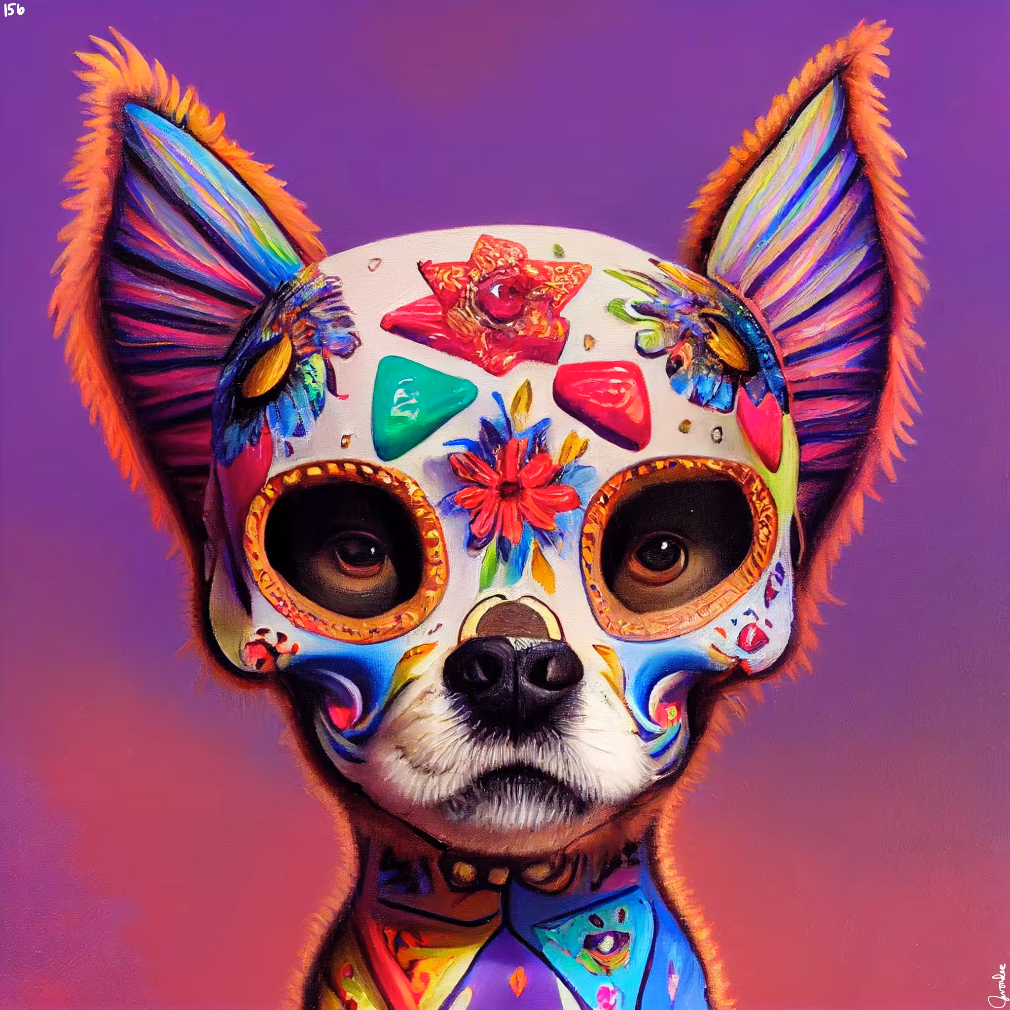 sugar skull #156