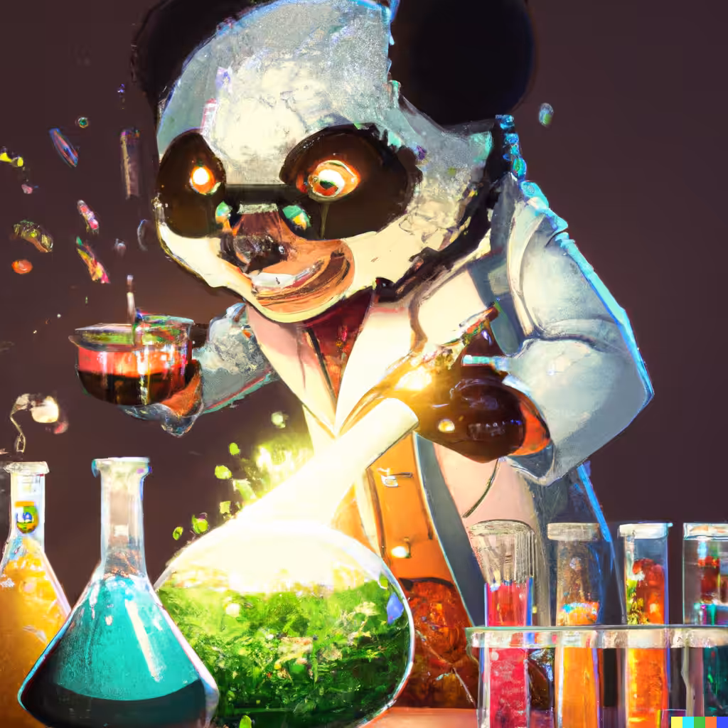 Hsya Mad Scientist Panda #5