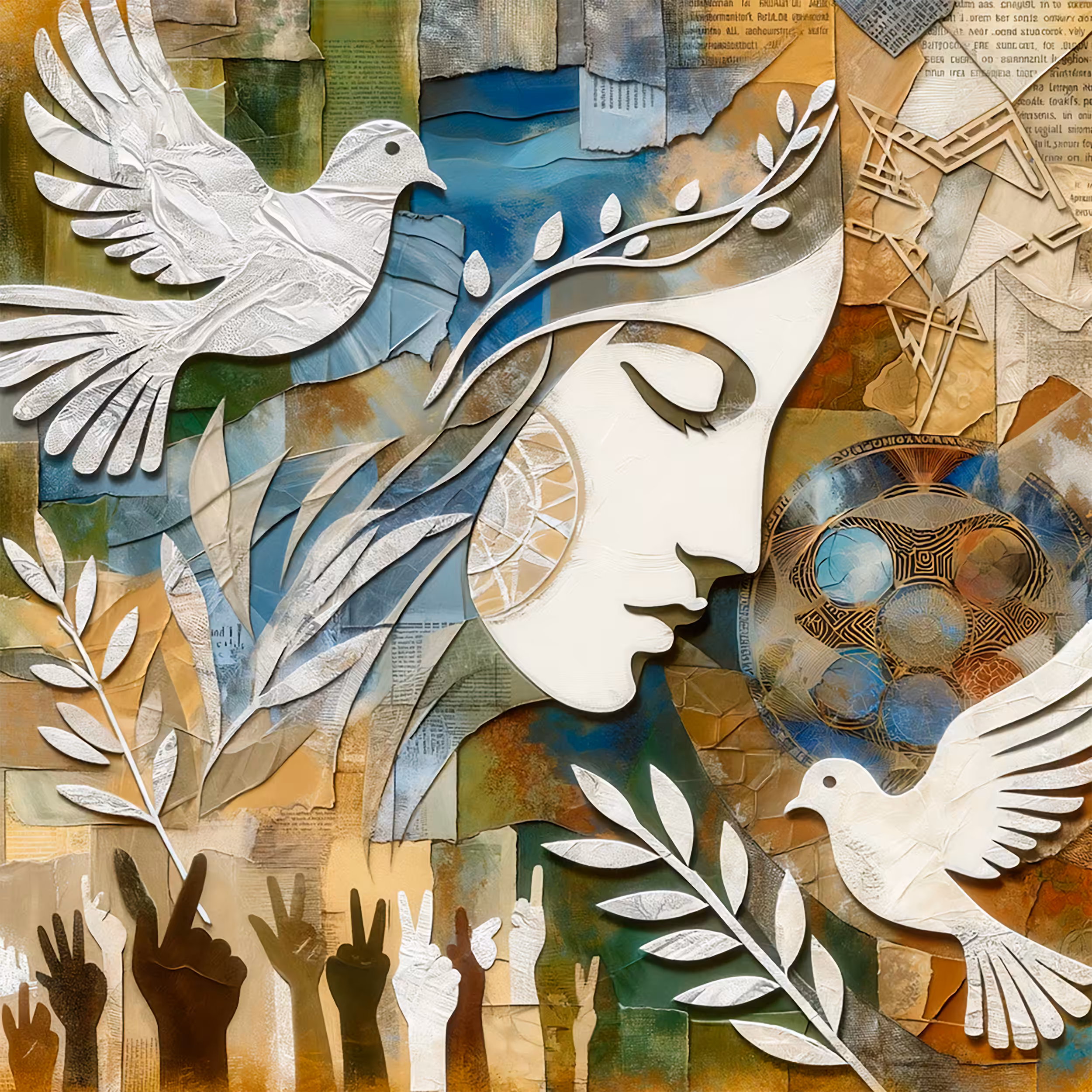A Decoupage of Peaceful Protest
