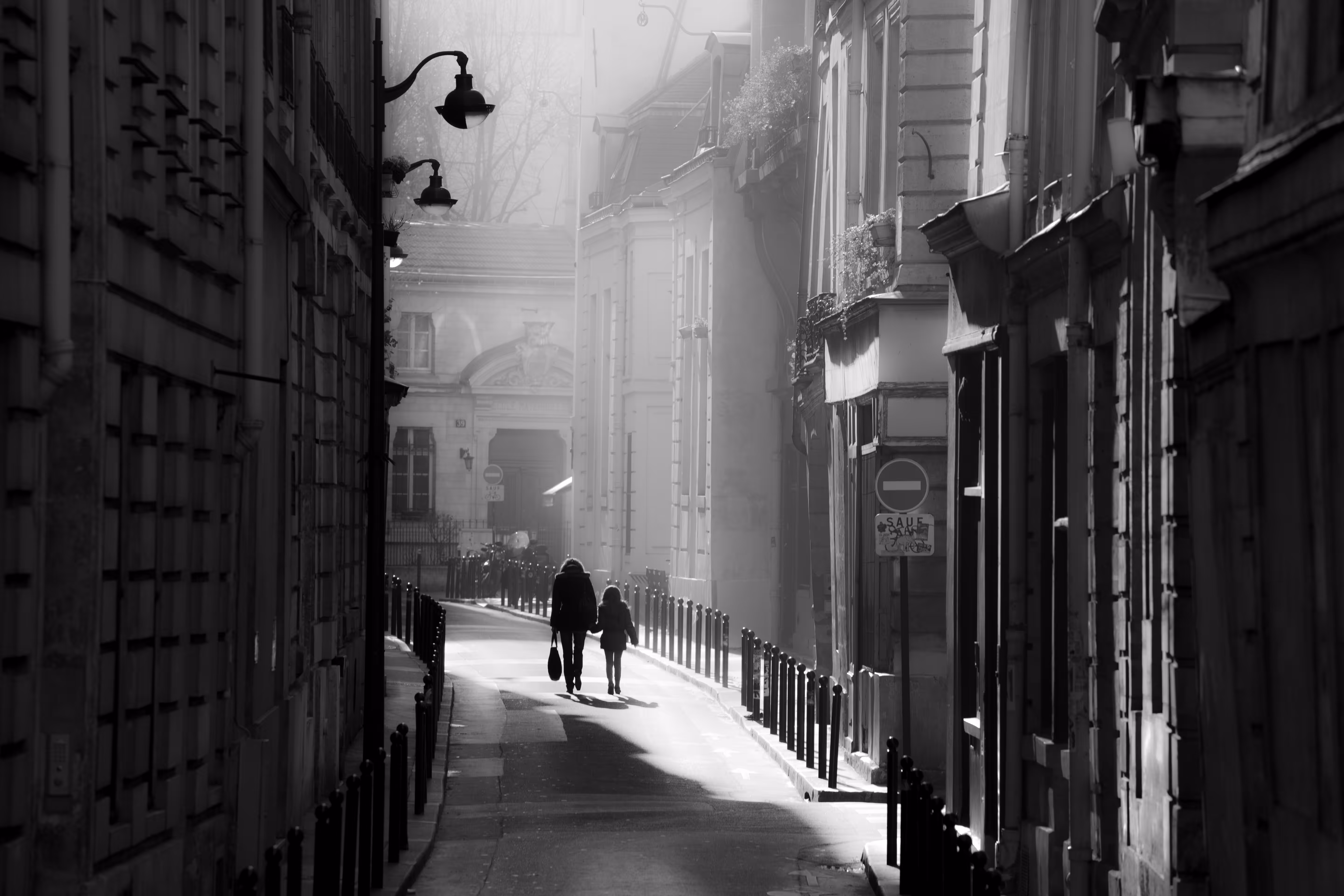 To the light