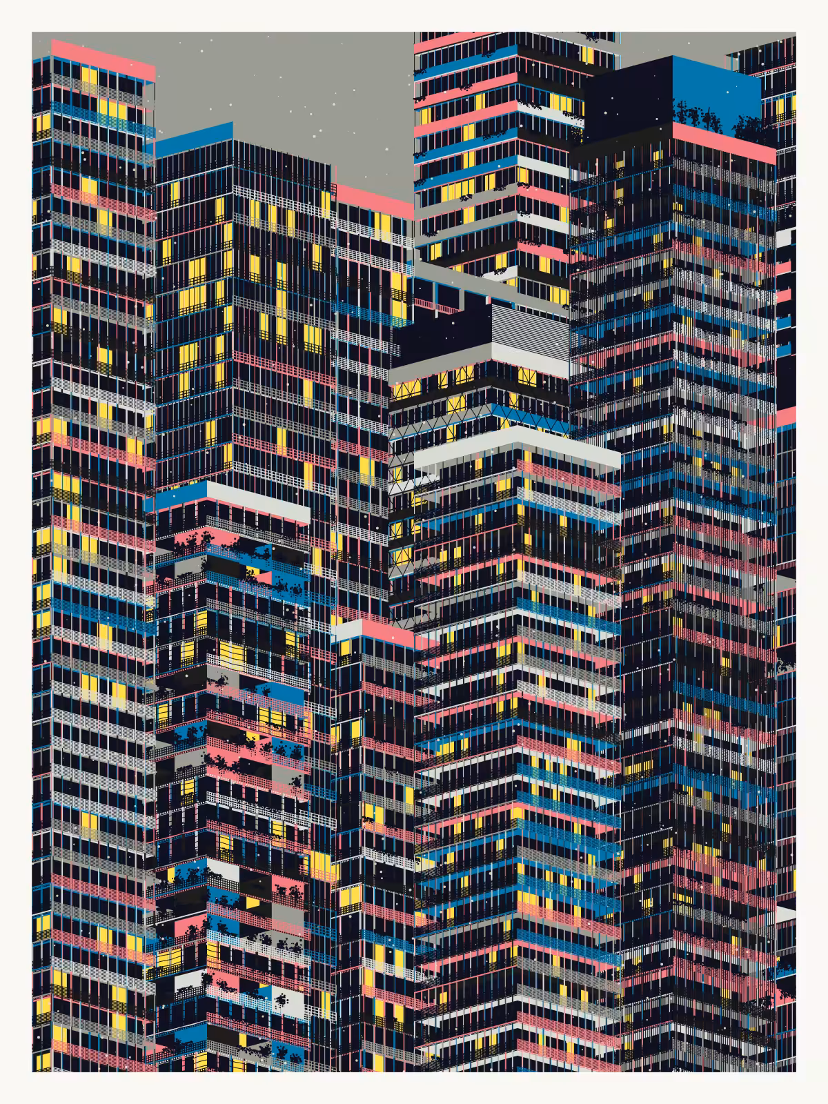 Perpendicular Inhabitation #105