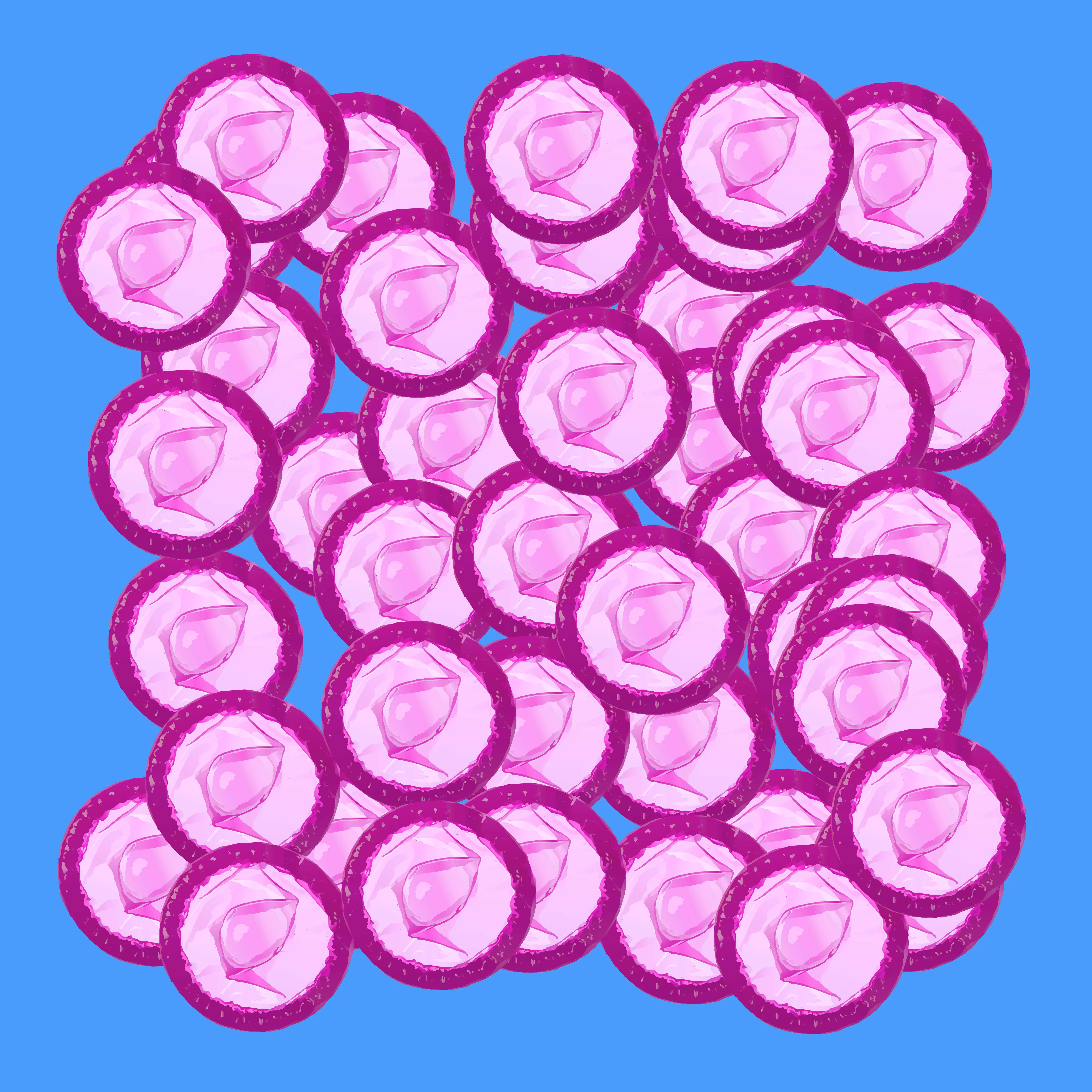 Horror vacui: fuchsia