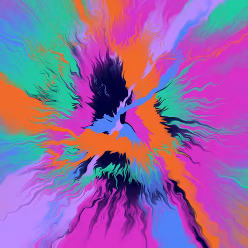 Beautiful, Greatest Joy, Encyclopedical Bursting River Painting