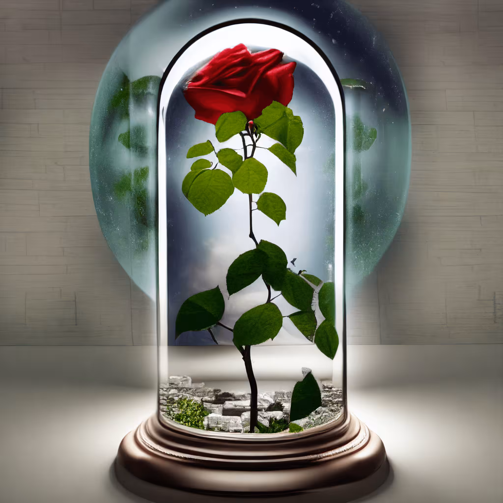 Trapped Rose