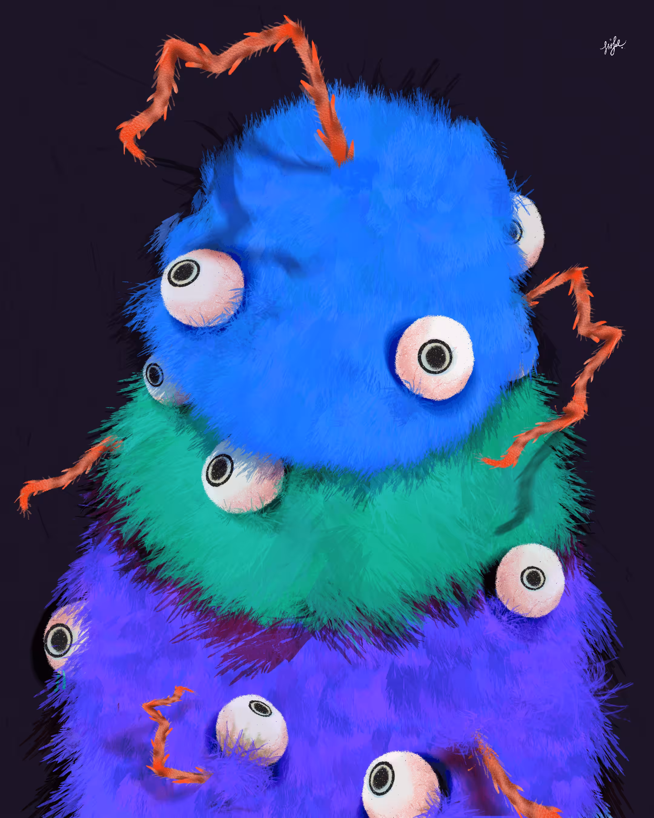 Depression Monster #0007