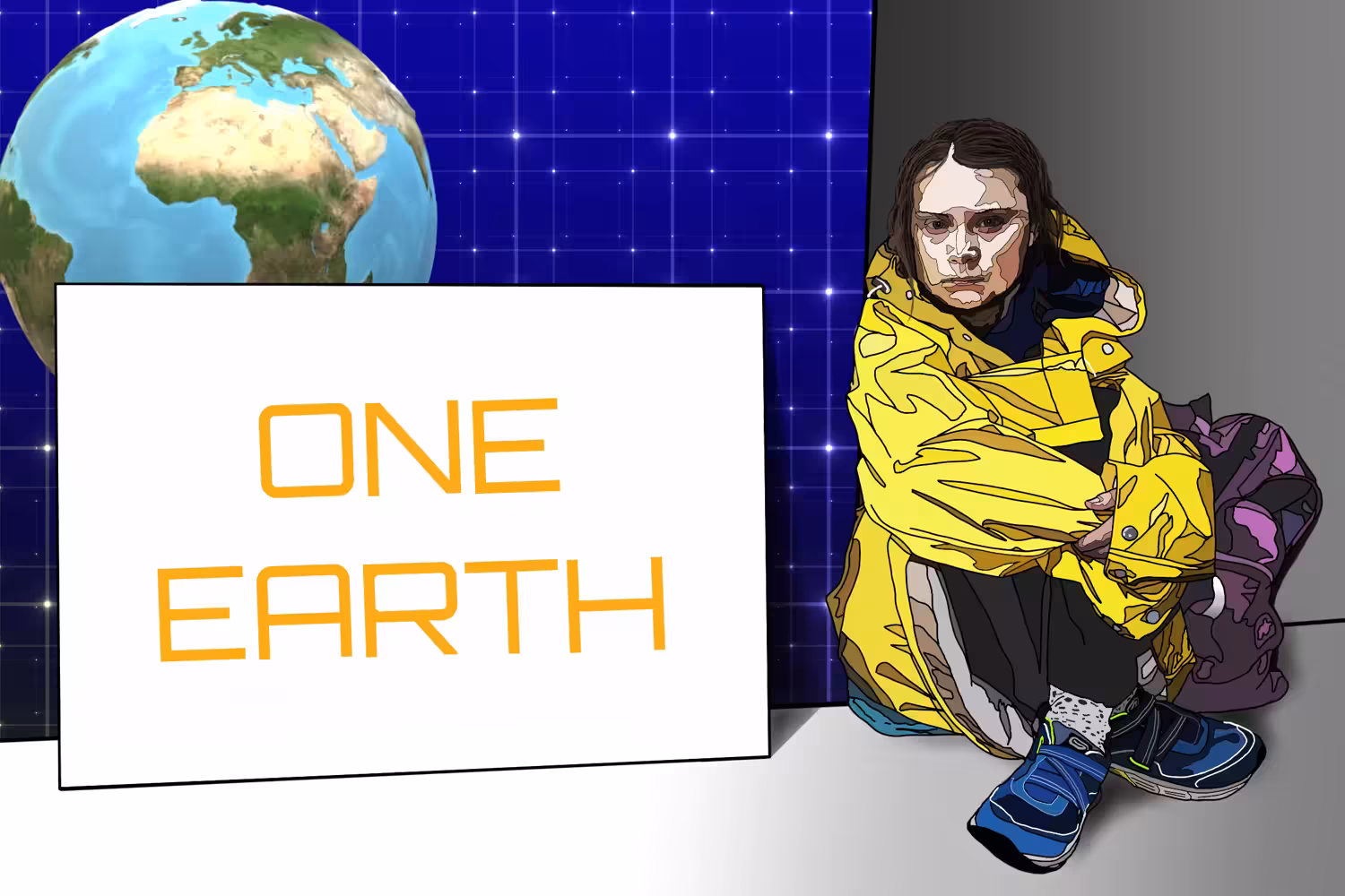 Greta (One earth, one heart)