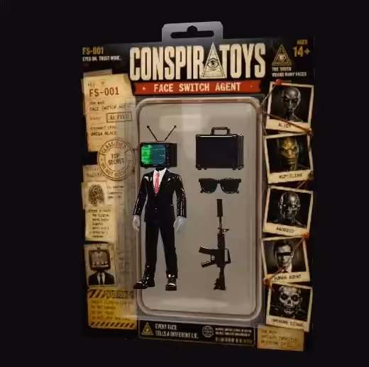 📺 FACE SWITCH AGENT - Conspiratoys👁️