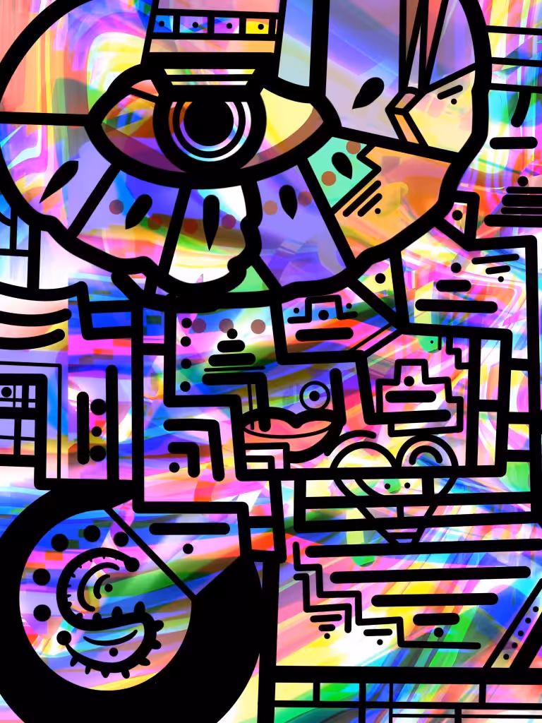 The Colorful Labyrinth by Jacob M.