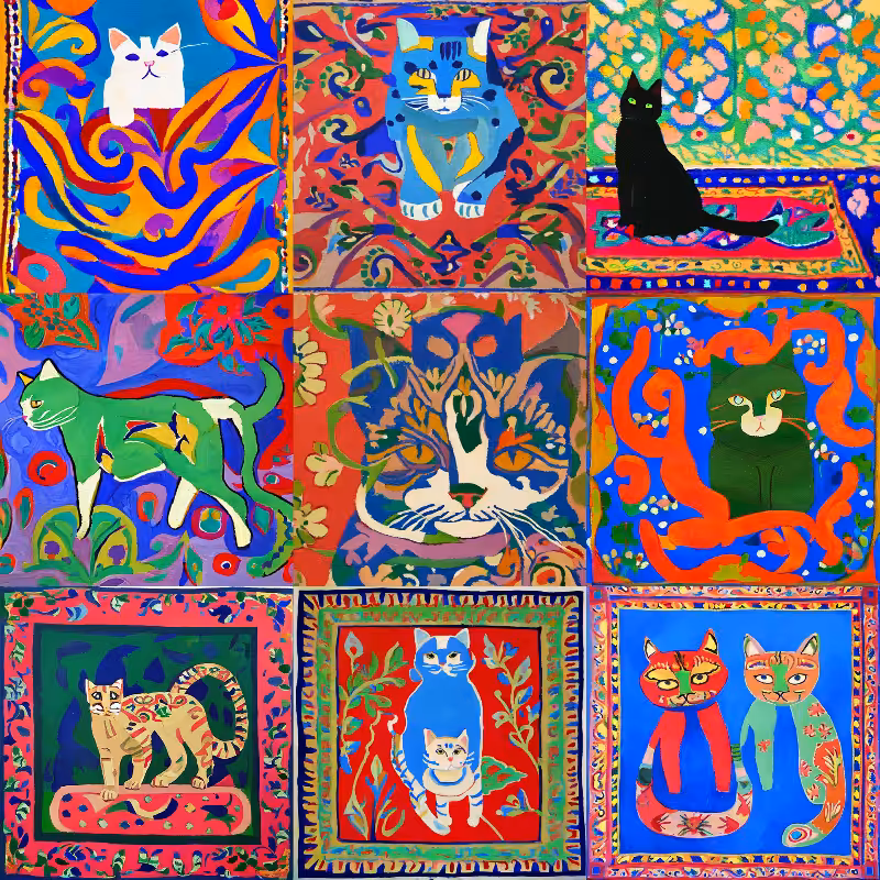 99 Patchworks of 9 Lives #23