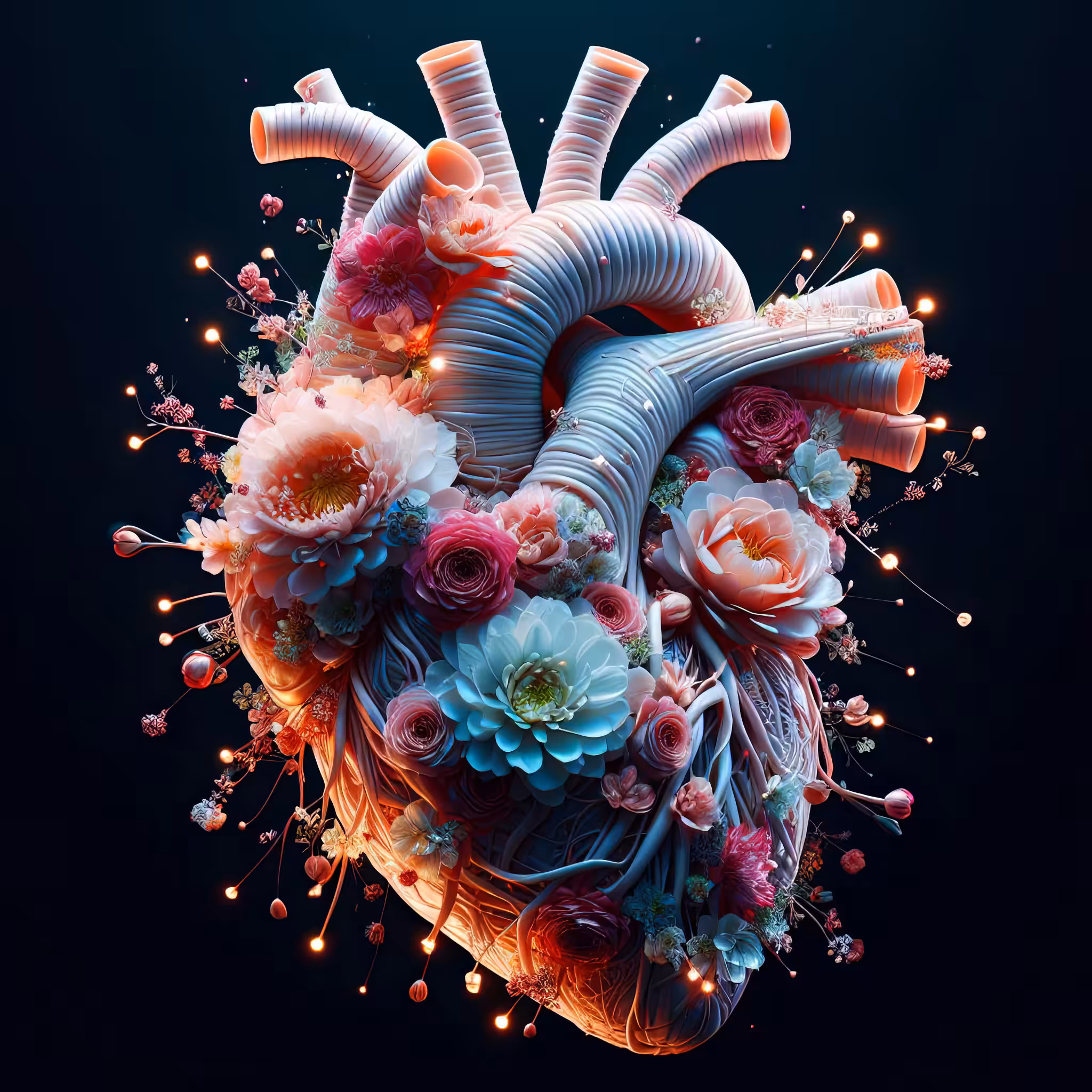 Floral Heart.
