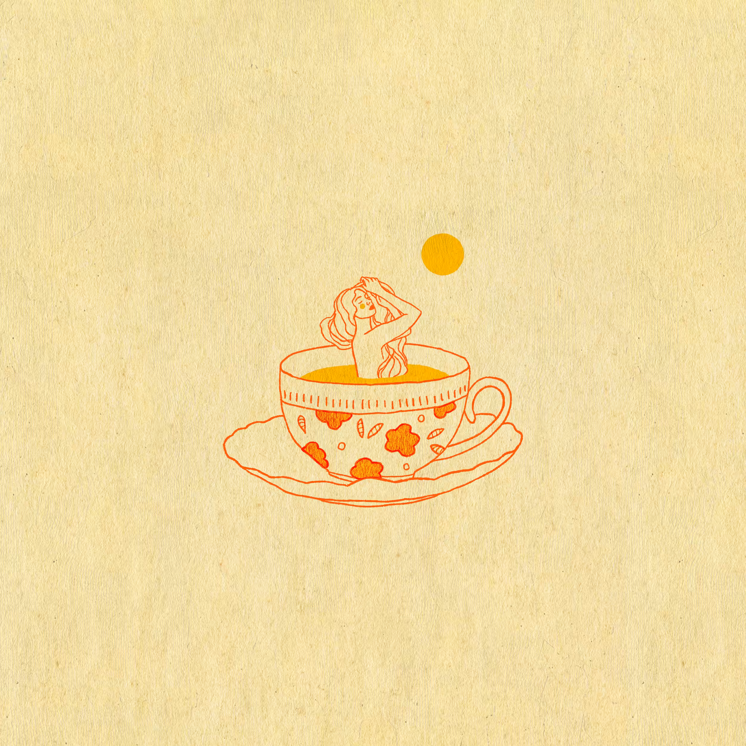 tiny drawing 11 - morning ritual