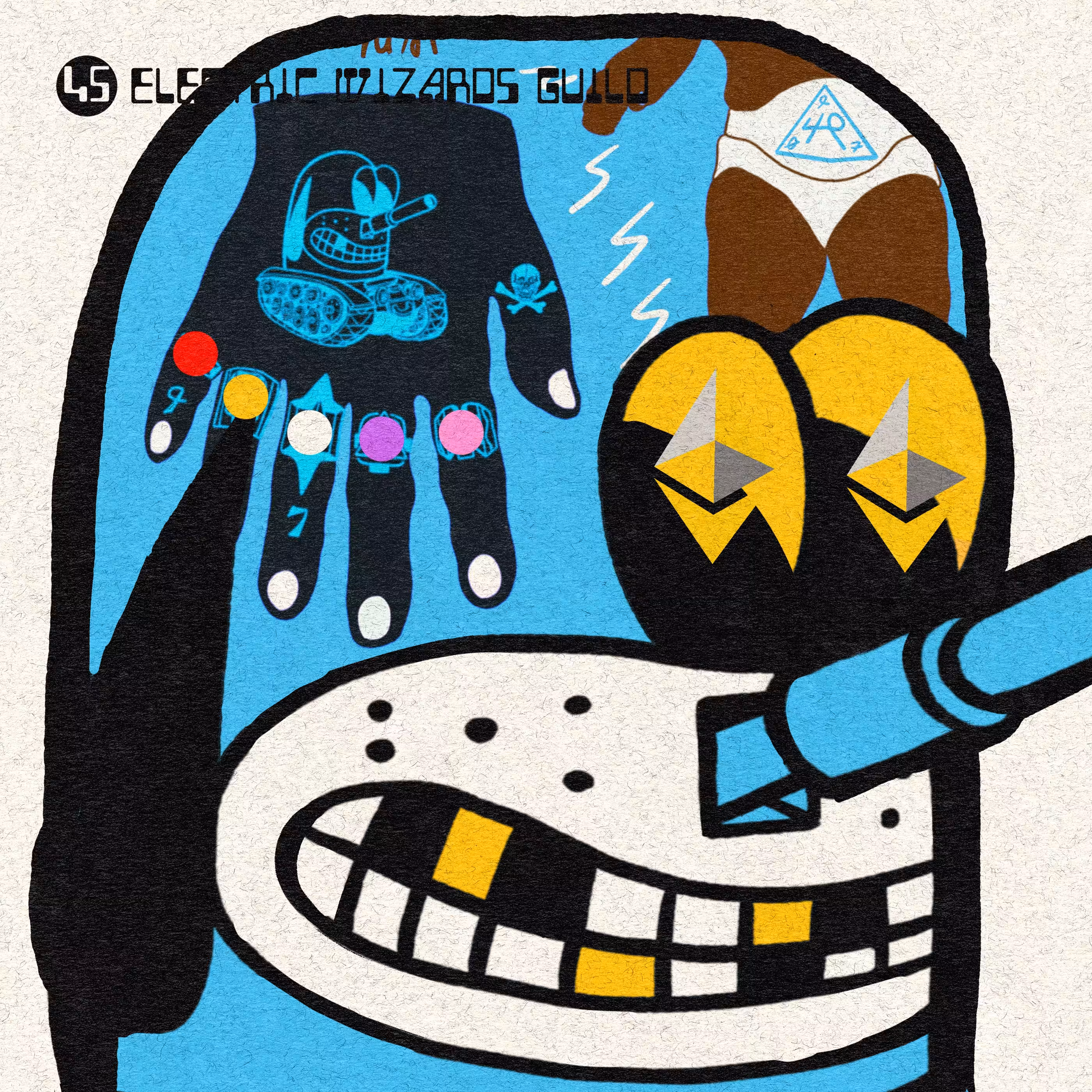 WOODEN CYCLOPS: Electric Wizards Guild Member #45