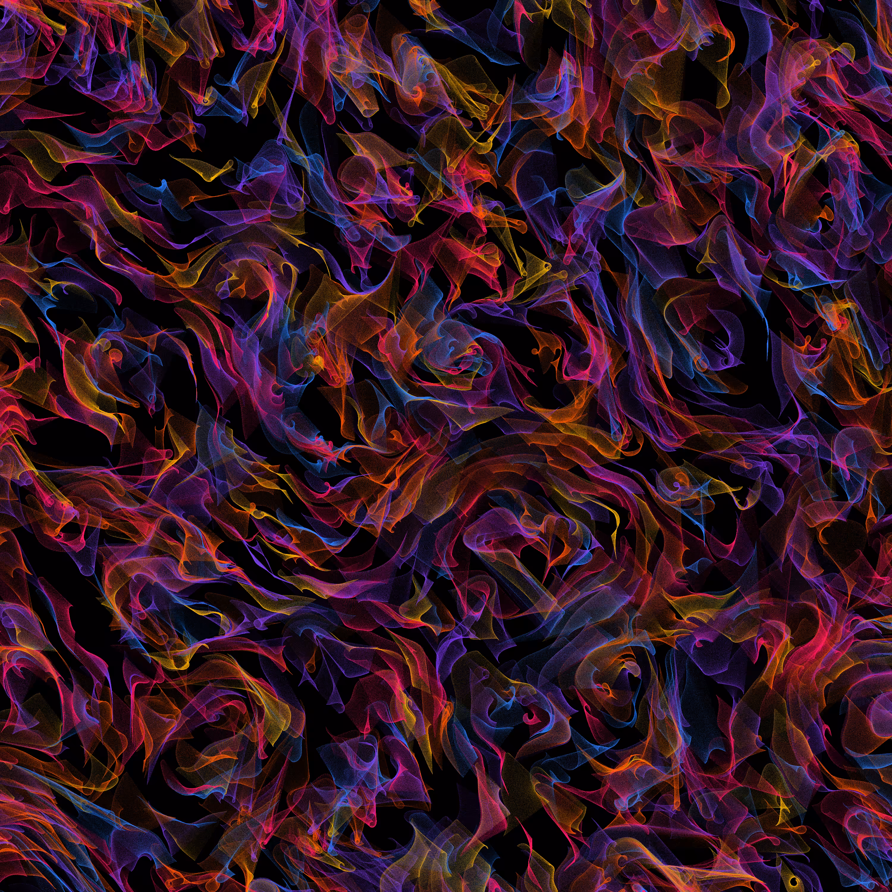 Flaming Tulips