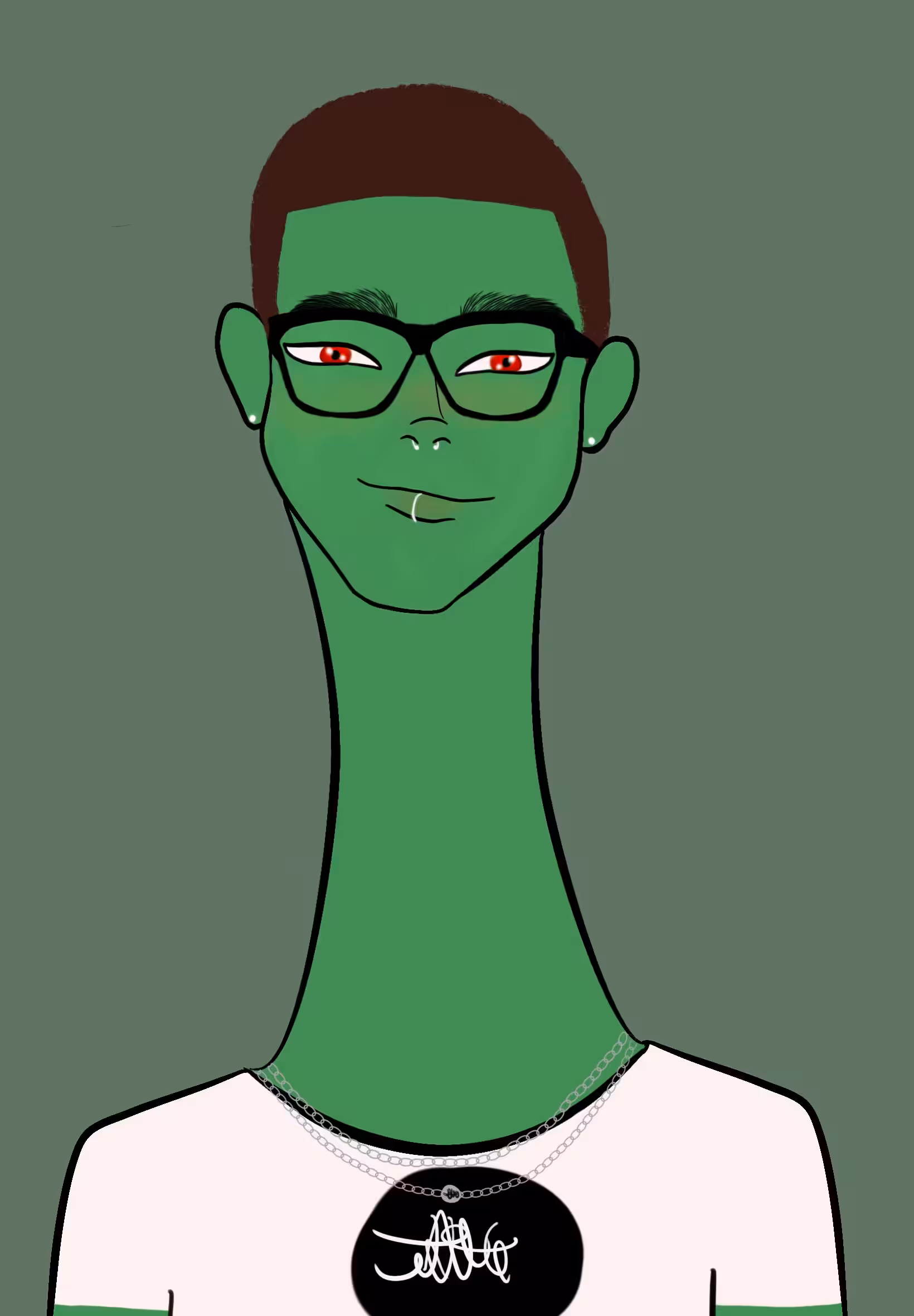 Long Neckie Fellas #2725