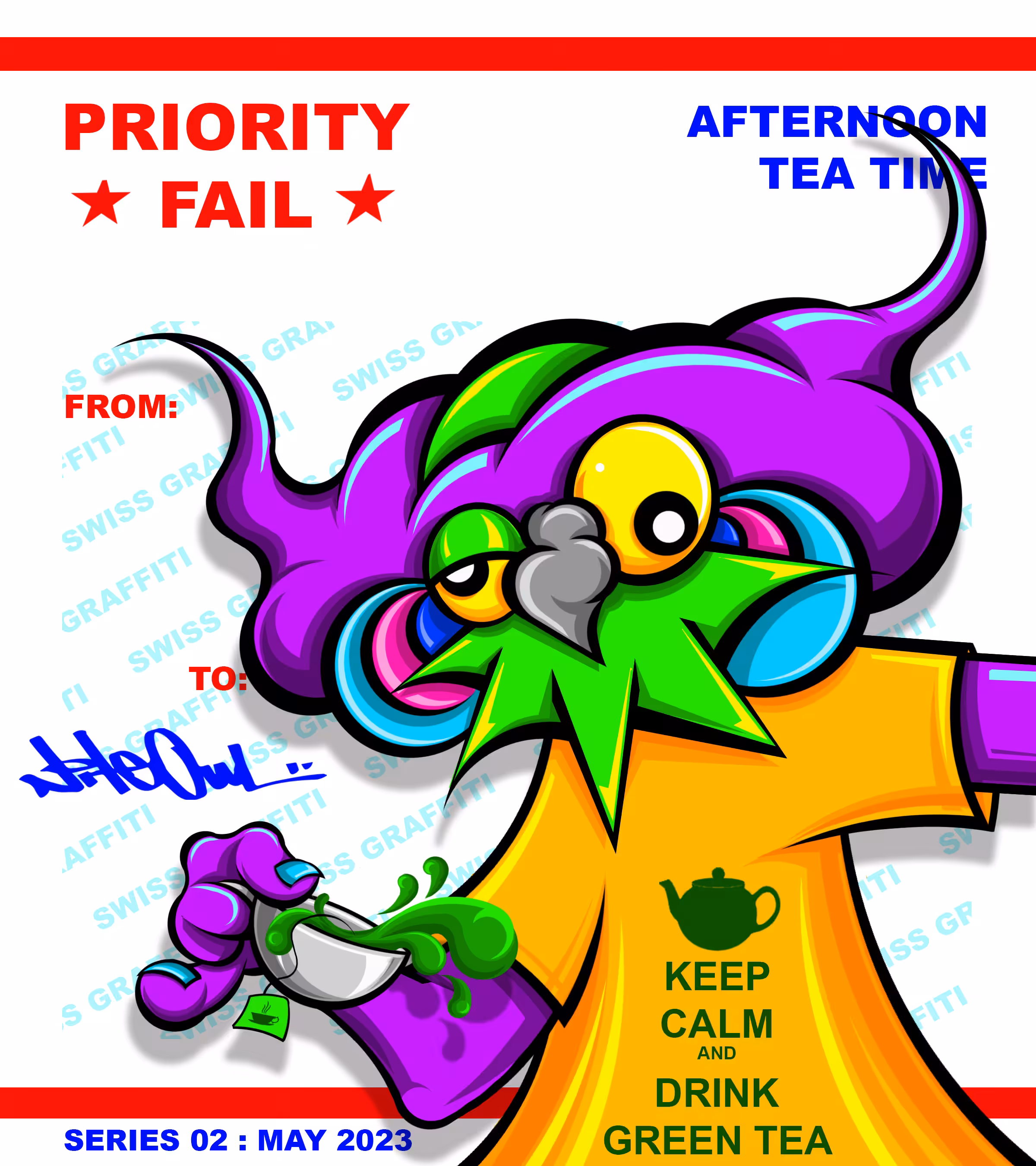 Priority Fail 001 - Afternoon Tea Time