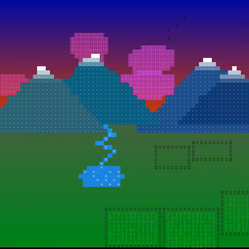 Ascii Timescapes #67