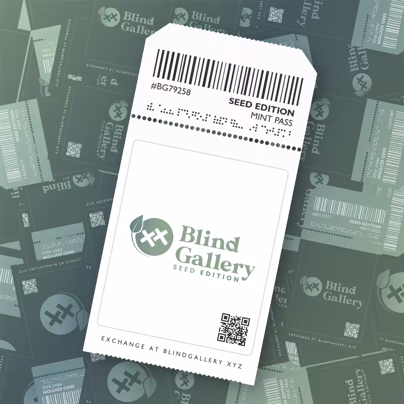 Blind Gallery Mint Pass (Seed Edition) #236
