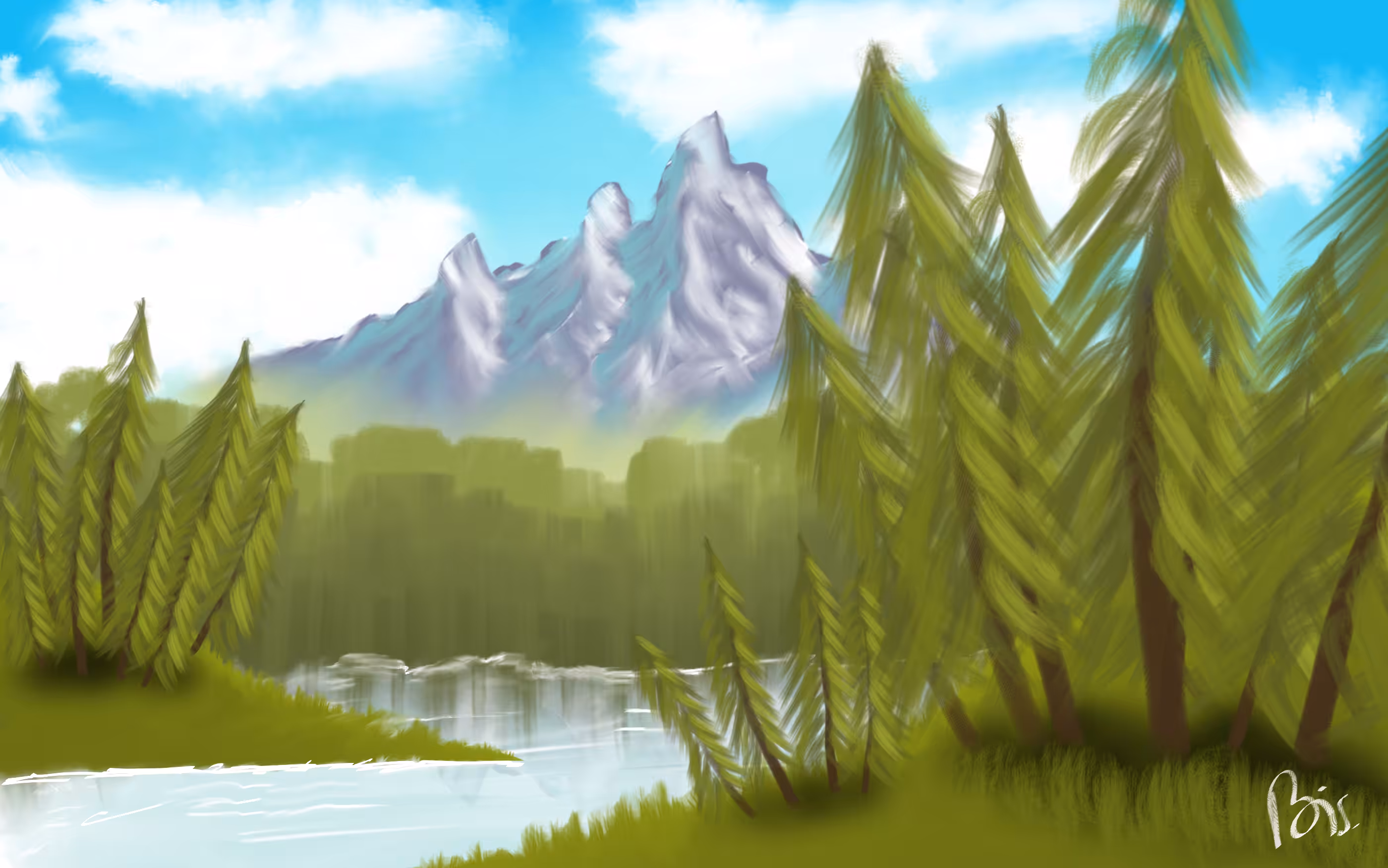 Lake and Forest