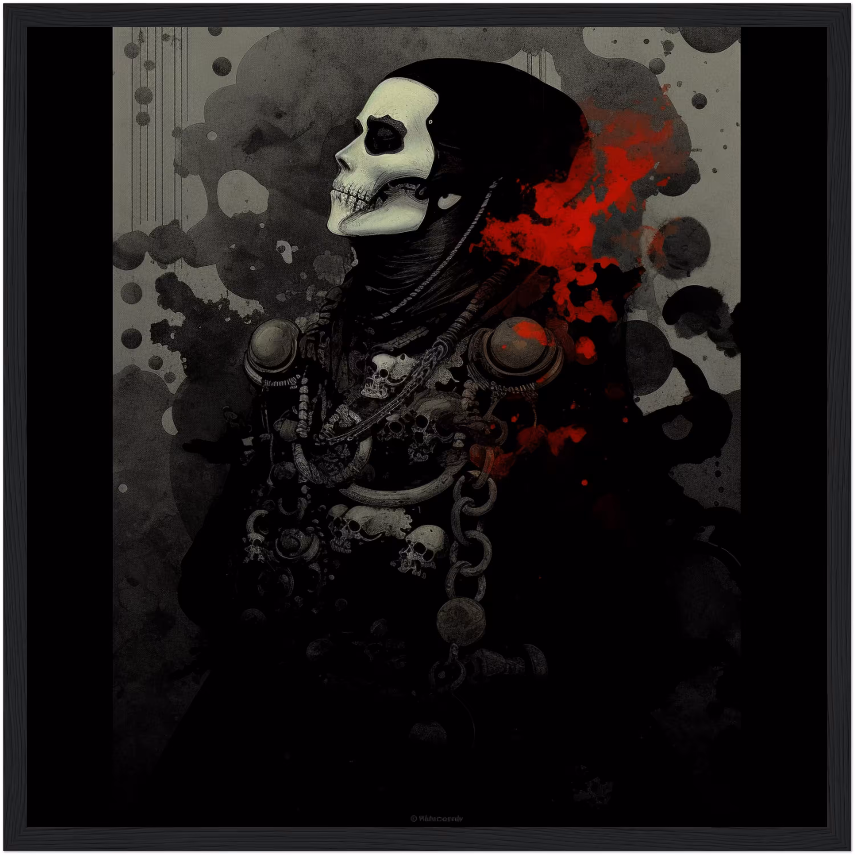 NFT + FRAMED ART - Kurai #1 