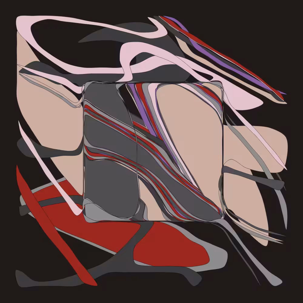 Geometric colorful shapes 3 #164