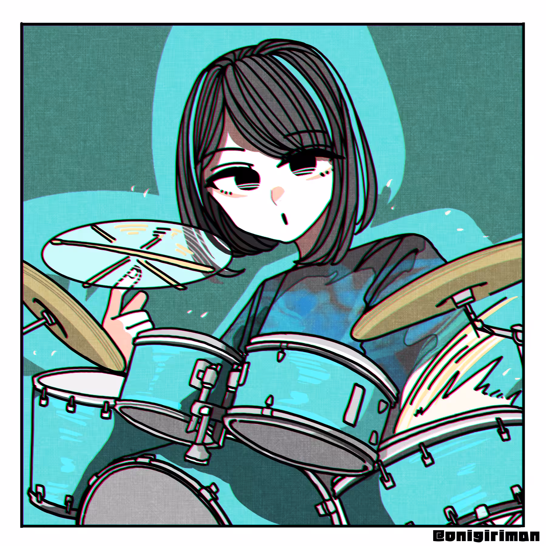 Punk Rock Girl(P.R.G):drummer